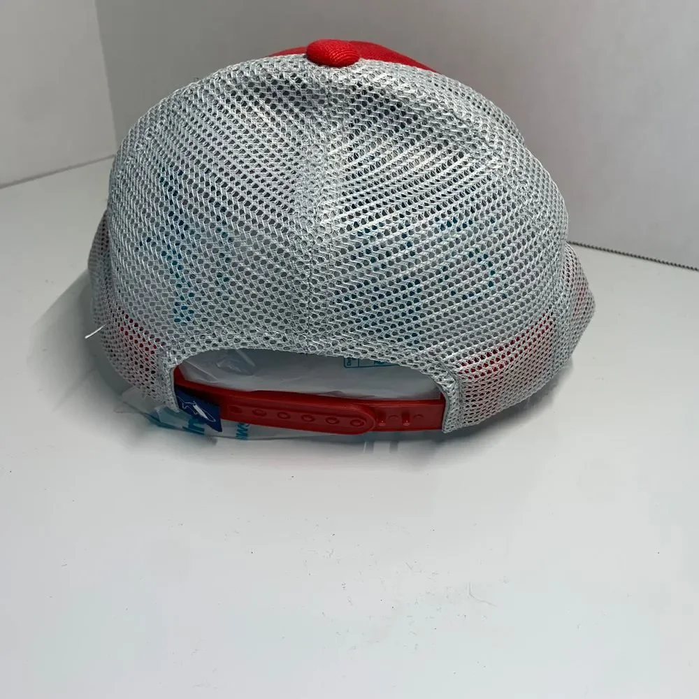 Fish Hippie Company Red Youth  Snapback Hat READ